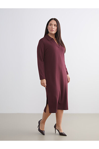 LC Waikiki Timeless Store: Timeless Recommendations |   Plus Size Polo Neck Bodycon Dress