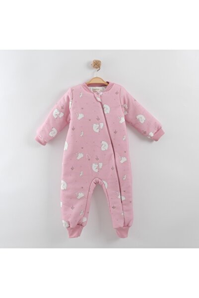 ZERA KIDS طباعة حيوانات لطيفة: كيس نوم شتوي للأطفال مصنوع من القطن بنسبة 100%