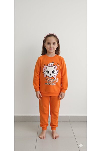 Yalçınoğlu Kids 4-12 Years Old Shardonlu Set | Sweatshirt and Sweatpants Combination Comfortable and Stylish Design (Get 2 Sizes Larger)