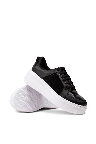 Deery Women's Black Sneaker Shoes