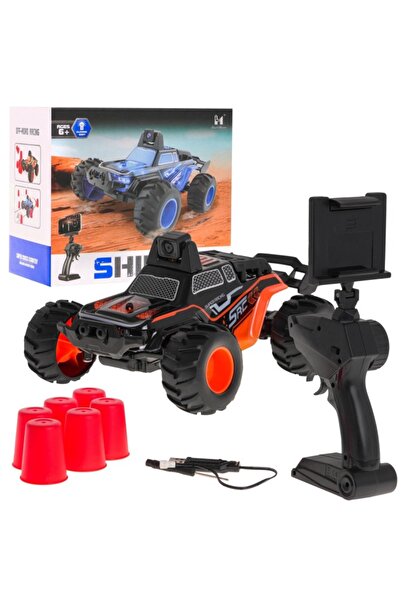 shine Off-road Remote Control Car with Wi-Fi Camera, Red/Black