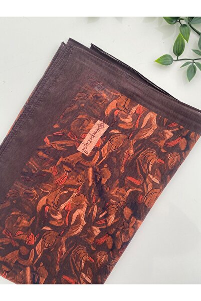 Emproyal Yel Desen Tenline Şal