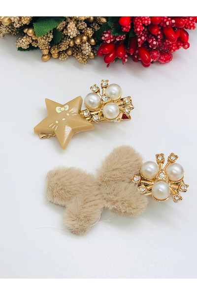 İnDerin Set de catarame de pluș pentru bebeluși și copii