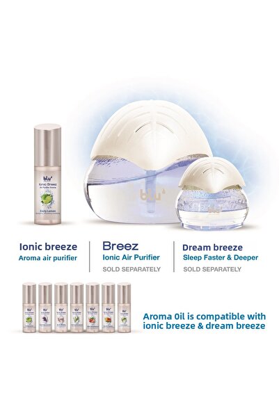 Blu Intelligent Health Solutions blu Breez Ionic Air Purifier Aroma Oil - Zesty Lemon (100 ml)