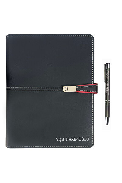 ORANLI PROMOSYON Kişiye Özel 2026 Organizer Ajanda 18x23 Kartlıklı Tarihli De...