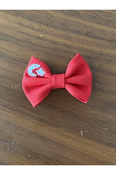 EGOMİ Ayyıldız Embroidered Hairless Baby Hair Clip (1 Piece)