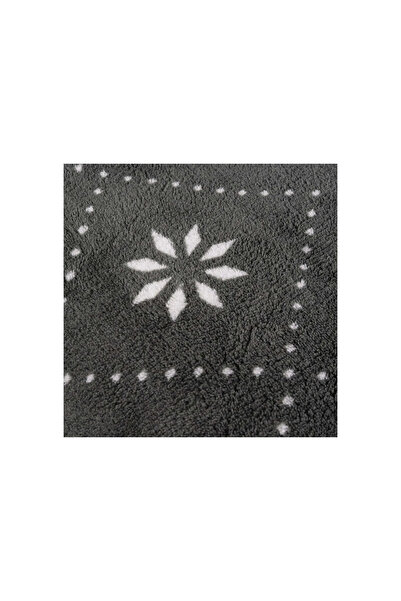 Manolex Grey Duvet Set + 2 Pillowcases 40x40 cm, Microfiber, 160x200 Cm, Velcro Tape, Grey