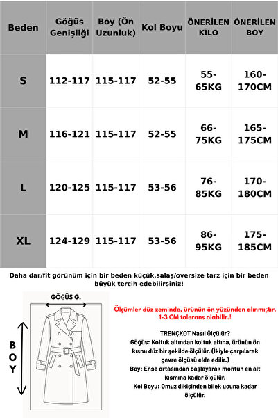Madmext Siyah Düğmeli Kruvaze Yaka Kadın Uzun Trençkot Mg2510