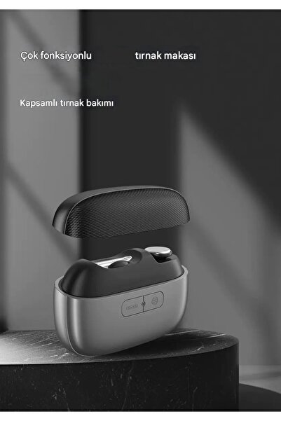 asua Şarjlı Akıllı Tırnak Makası Törpü Cihazı Manikür Makinesi Tırnak Bakım Cihazı