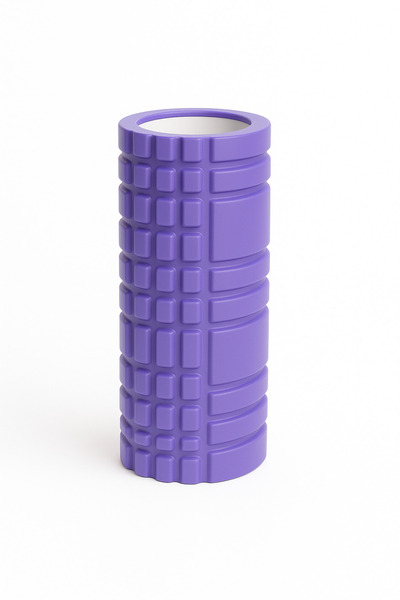 SUN YOGA PİLATES SPOR EKİPMANLARI Rolă de masaj pentru fitness, pilates și yoga Sunyoga, cu densitate ridicată, din spumă medie-dură