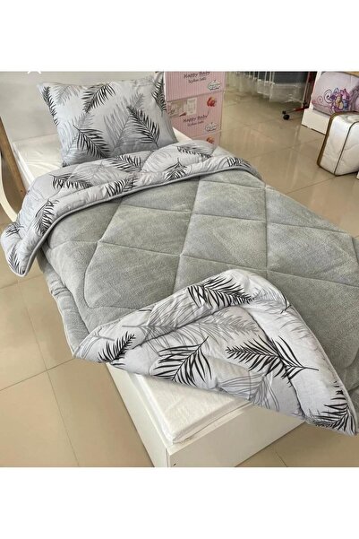 Eyüpoğlu Single Luxury Wellsoft Pufidik Double-Sided Silicone Quilt 155 X 215 + 1 Pillowcase