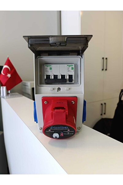 EVchargerCAR Elektrikli Araç Kombinasyon Kutusu Medium 5x32a + 1x16a 22kw 11kw