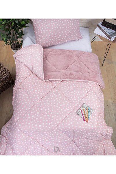 Eyüpoğlu Single Luxury Wellsoft Pufidik Double-Sided Silicone Quilt 155 X 215 + 1 Pillowcase