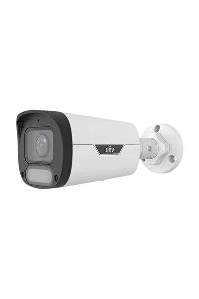 Uniview Cameră IP Wise-ISP 4MP, tip bullet, obiectiv 2,8 mm, WL 30 m, microfon, color 24/7 - UNV IPC2314LE-ADF28KM-WP