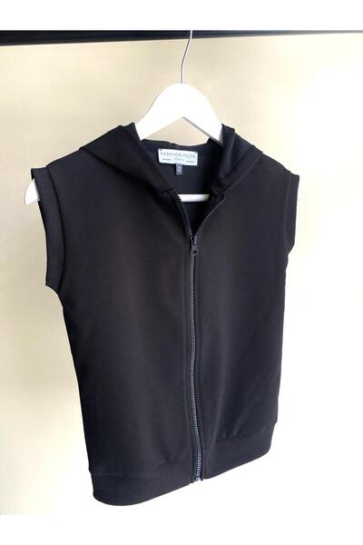 Markasız ucuz ÇOCUK FERMUARLI YELEK-UNISEX