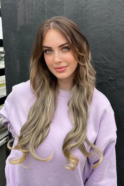 Zeysum Küllü Kumral Dalgalı Çıtçıtlı Saç Sentetik Postiş 60 Cm 110gr Isıya Da...