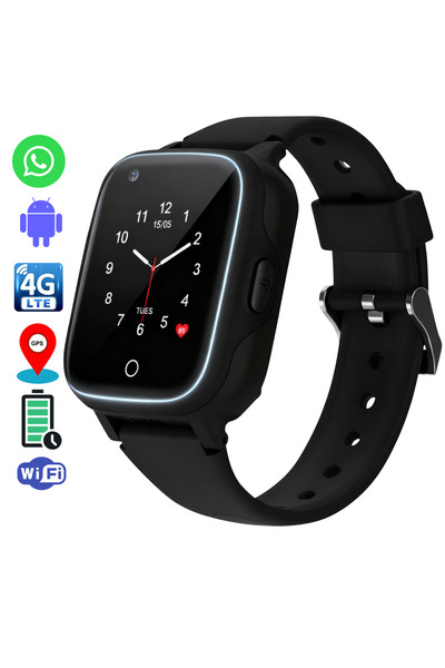 Wingereich Ceas Smartwatch pentru Copii, 4G, Localizare GPS, Apel Video HD și WhatsApp