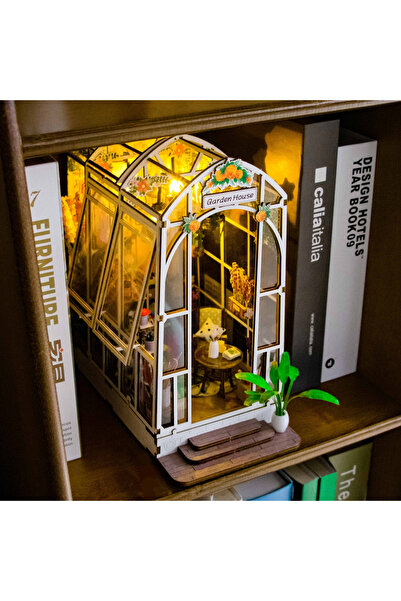 minyaturia Maket Ev Hobi Seti | Kendin Yap Minyatür Booknook| Minyatür Maket Ev | DIY Hobi Seti