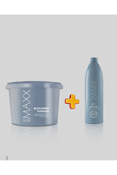 MAXX DELUXE 2'li Paket Oryal Gri 1000 gr - Oksidan 1000 ml 20V
