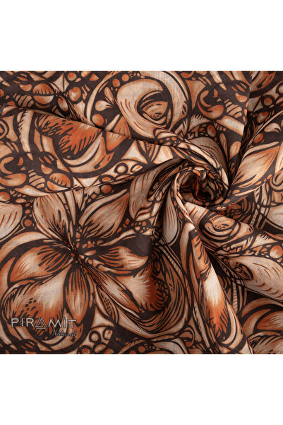 PİRAMİT Φουλάρι με φυσικό σχέδιο