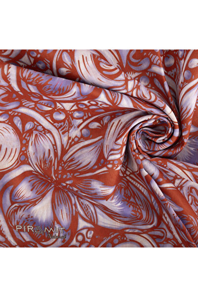 PİRAMİT Natural Patterned Scarf