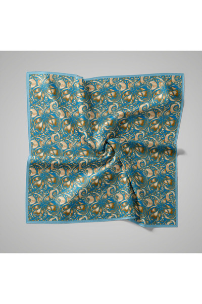 PİRAMİT Φουλάρι με φυσικό σχέδιο