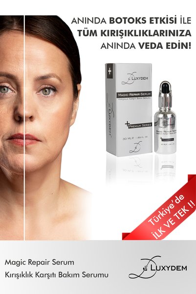 Luxydem Botox Effective Wrinkle Remover, Skin Firming, Blemish Serum 4-Piece Care Set