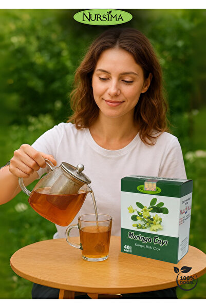 Nursima Moringa Karışık Bitki Çayı – 40’lı Süzen Poşet | Doğal Bitkisel Kış Çayı