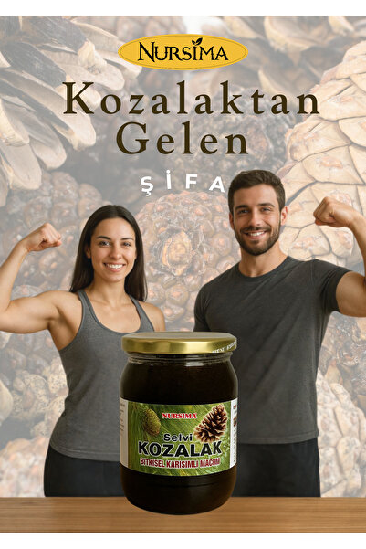 Nursima Kozalak Macunu Doğal Organik Bitkisel Karışım 420 gr