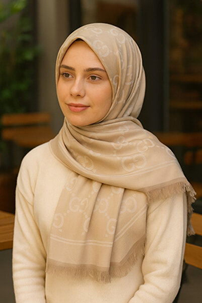 Onur Shawl - Double-Sided Expectant Shawls Removed Seasonal Fabric Silky Appearance Comfortable Use Fashion Product