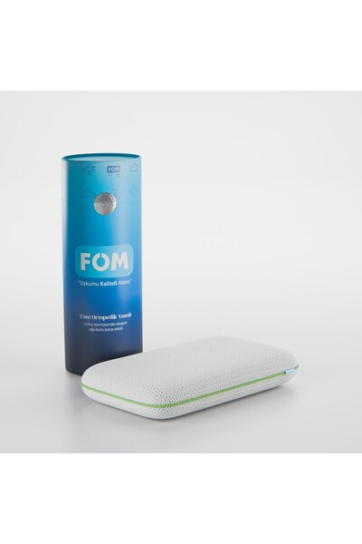 FOM Mini Tombik Visco Uyku Ve Seyahat Yastığı, Pamuk Bebek Yastık, 50 X 30 X ...