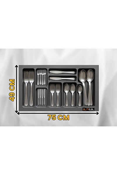 almital mobilya aksesuarları furniture accessories 75X49 cm 9-Compartment Ant...