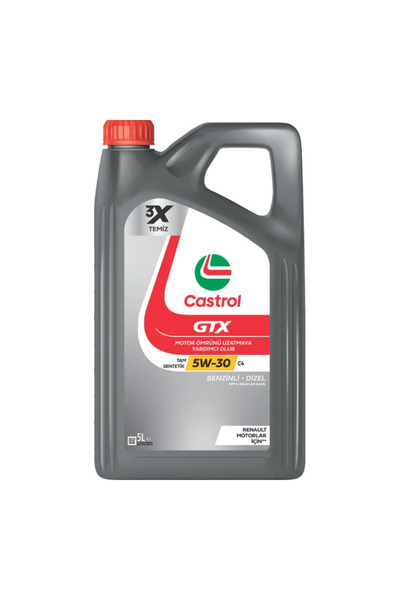 CASTROL GTX 5W-30 C4 5L yeni ürün