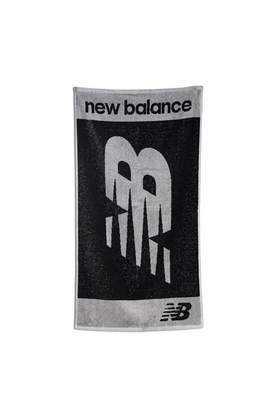 New Balance Рушник для обличчя та тіла унісекс Tsat2201 - 50x90 сіро-чорний спортивний