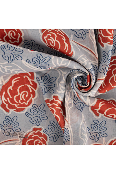 PİRAMİT Φουλάρι με φυσικό σχέδιο