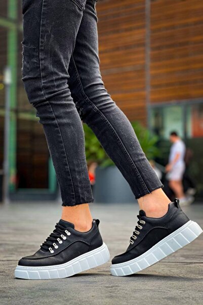 BESKAR KB X10 Siyah Günlük Unisex Ayakkabı – Yumuşak İç Taban