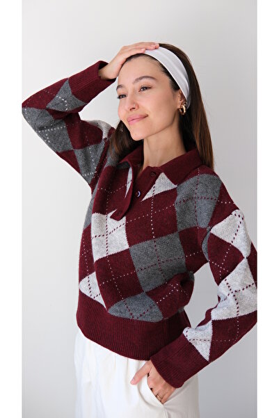 Butik Pleteni polo okovratnik