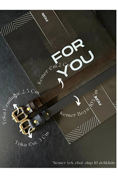 Fiori 2’li Kare Tokalı ince Kadın Kemeri Bel Kemeri,Elbise Kemeri,Etek Kemeri...