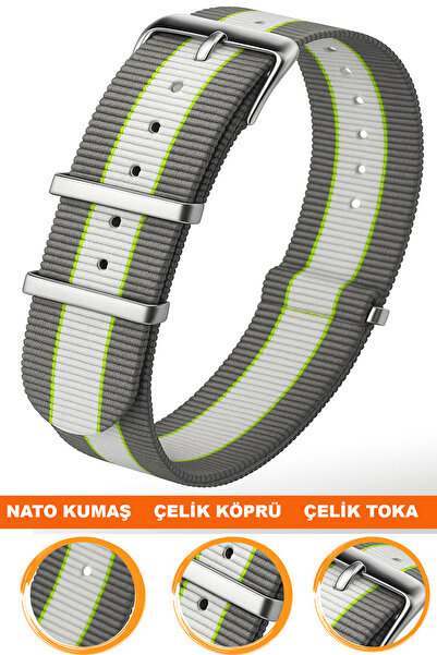 COBRA سوار ساعة من القماش الناتو المتوافق مع ساعة Fossil-Welder-Casio-Seiko-O...