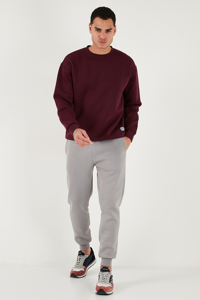 Buratti Ανδρικό φούτερ Regular Fit Crew Neck με λουράκια, συσκευασία 2 τεμαχίων SWEAT 5905255S2