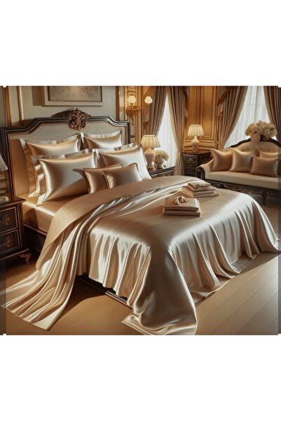 ZAVO İPEK SATEN ÇİFT KİŞİLİK NEVRESİM TAKIMI