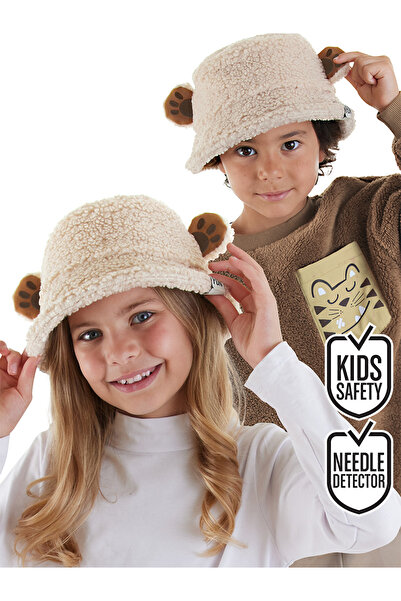 Denokids Unisex Plush Eared Fisherman Hat