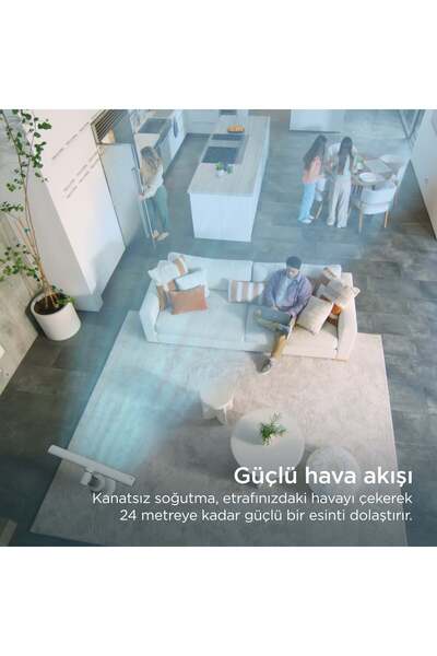 Shark TurboBlade Çok Yönlü Yüksek Hızlı Serinletici Fan– Beyaz