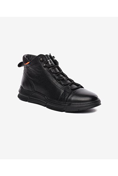 Greyder Erkek Siyah Hakiki Deri Sneaker Bot 5K1CB14361