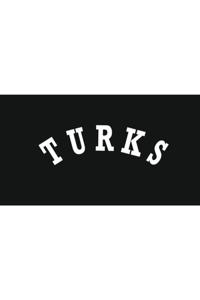 pınaxar Turks Auto Rear Window Lettering Custom New Sticker White 20*6 Cm