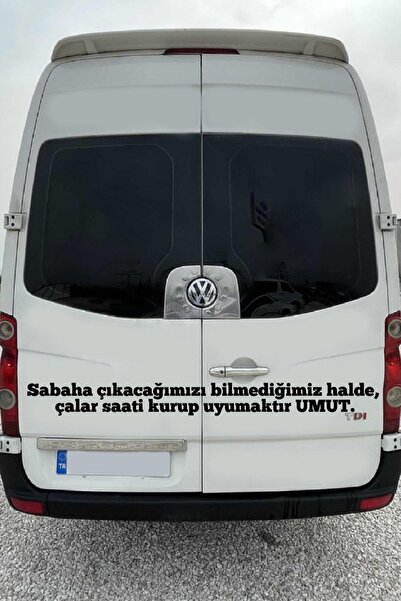pınaxar Auto Windshield Lettering Sayings Commercial-Service-Filled-Panelvan ...