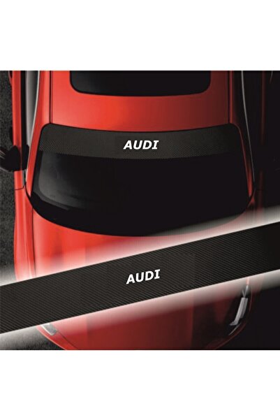 pınaxar ملحق كربون للزجاج الأمامي للسيارة متوافق مع Audi A1