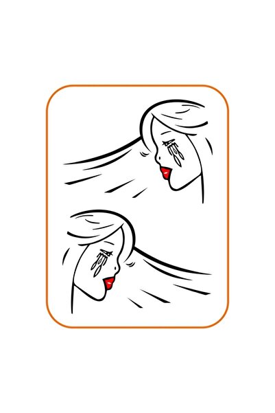 pınaxar Crying Woman Commercial Vehicles Right-left 2 Pieces Set Auto Sticker...