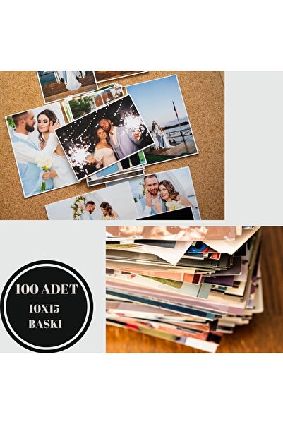 Foto Uysal Fotoğraf Baskı 100 Adet 10x15cm   Solmayan Fotoğraf Kağıdına