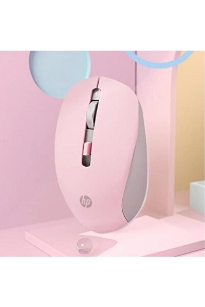 HP S1000 Plus Kablosuz Sessiz Mouse Pembe | Ramwhite Türkiye Garantili